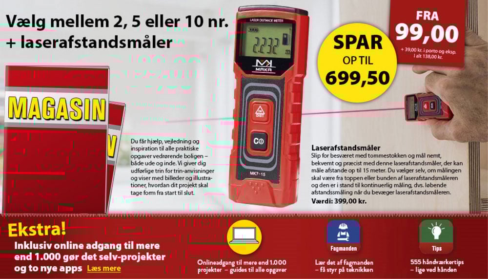 Landingpage før