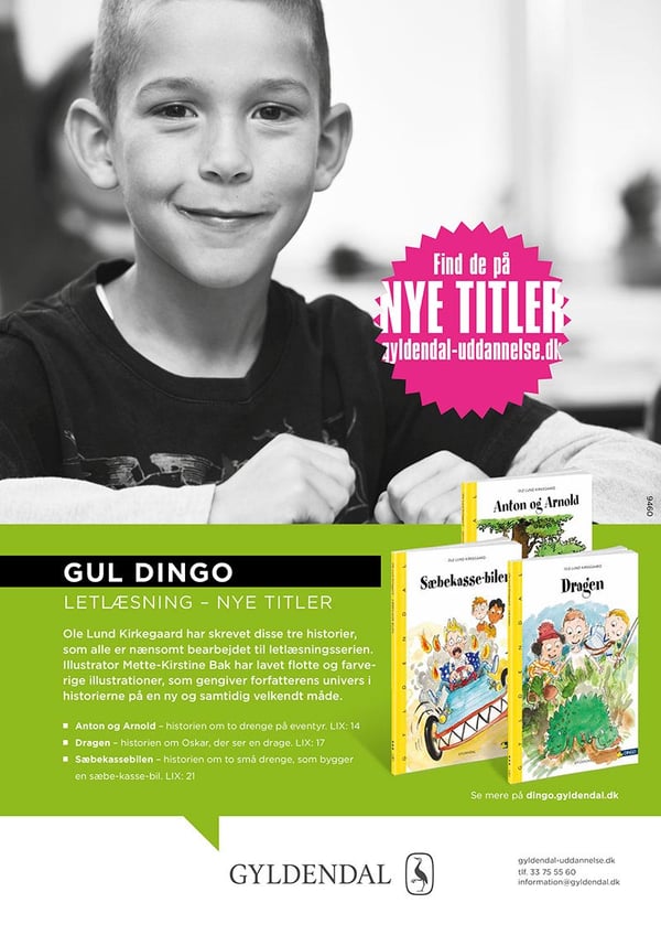 Gyldendal Udannelse Bog annonce