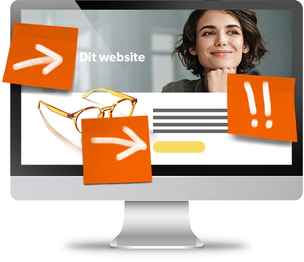 Fra gennemgang af website til konkrete forbedringer Fra gennemgang af website til konkrete forbedringer
