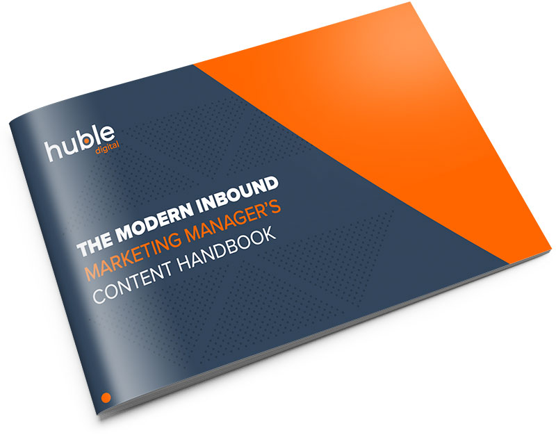 Huble The mordern inbound marketing managers content handbook