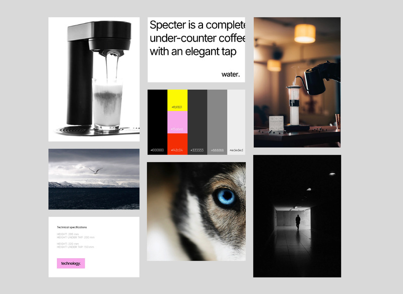 Moodboard som grundlag for det grafiske udtryk